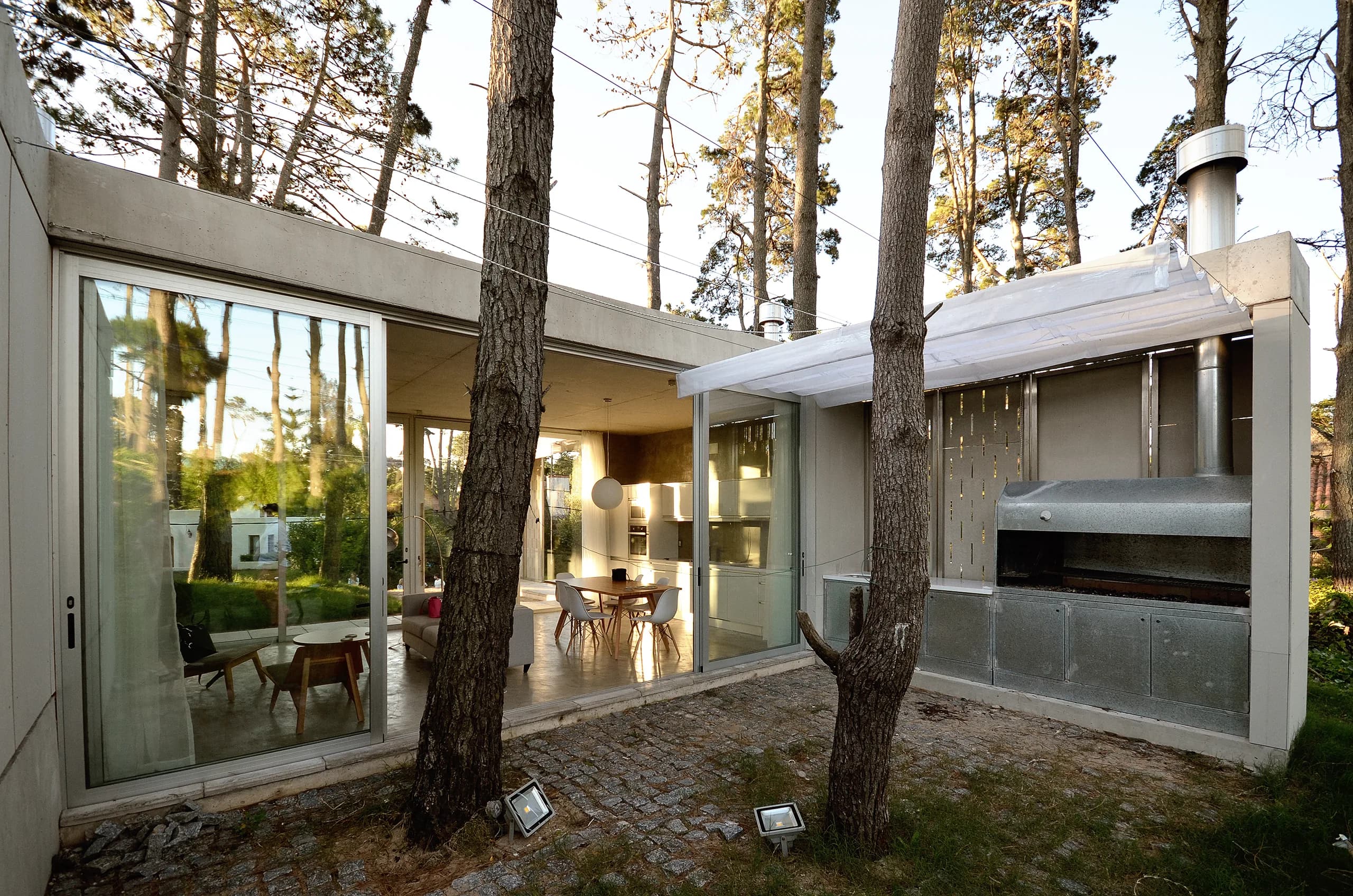 Espacio social Casa Arquitectura Rifa