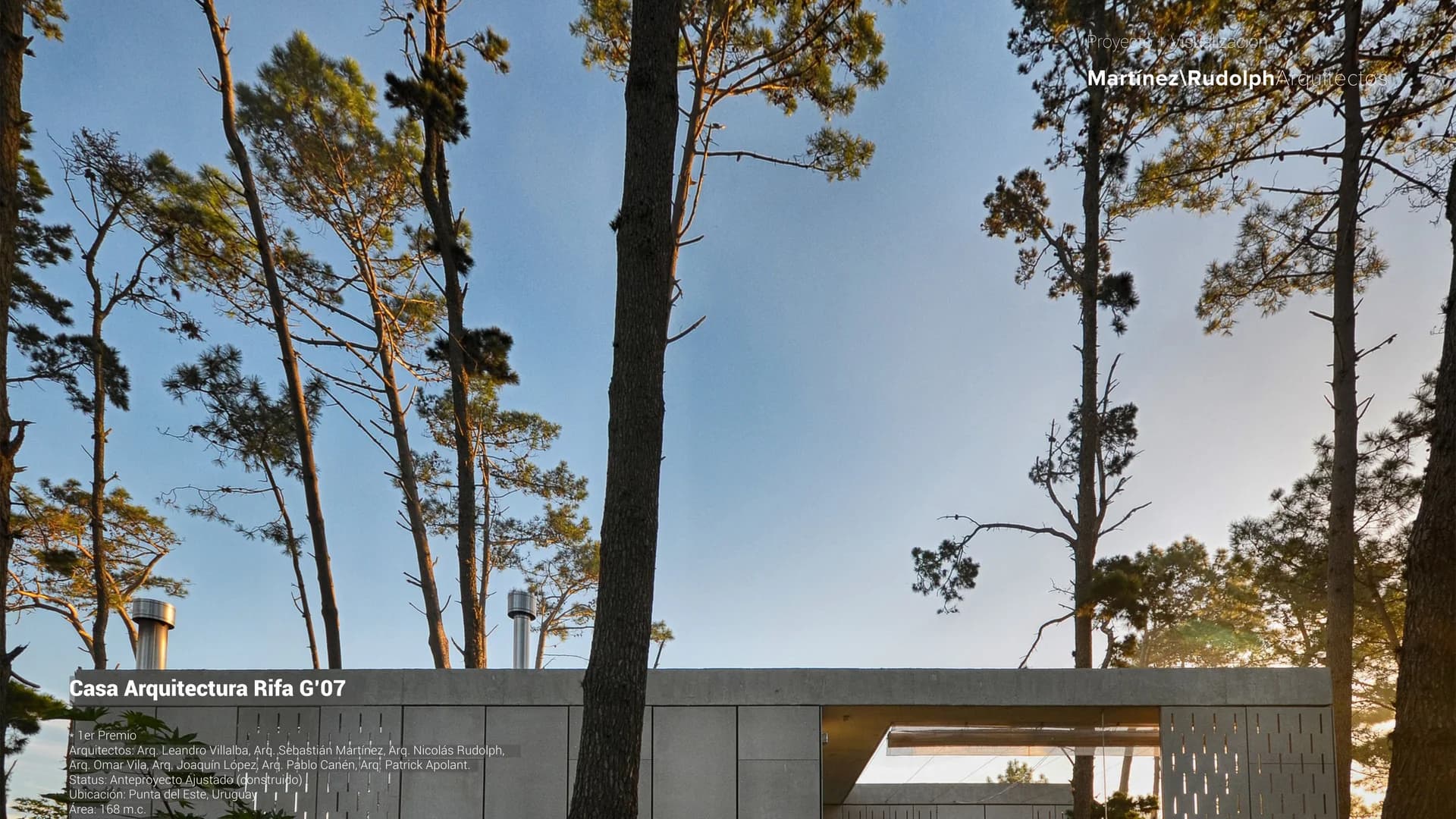 Casa Arquitectura Rifa, Punta del Este, Uruguay