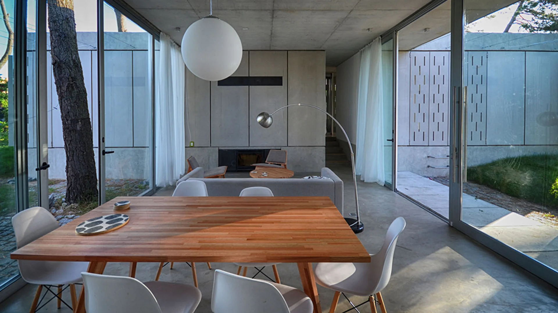 Foto del living interior de Casa Rifa