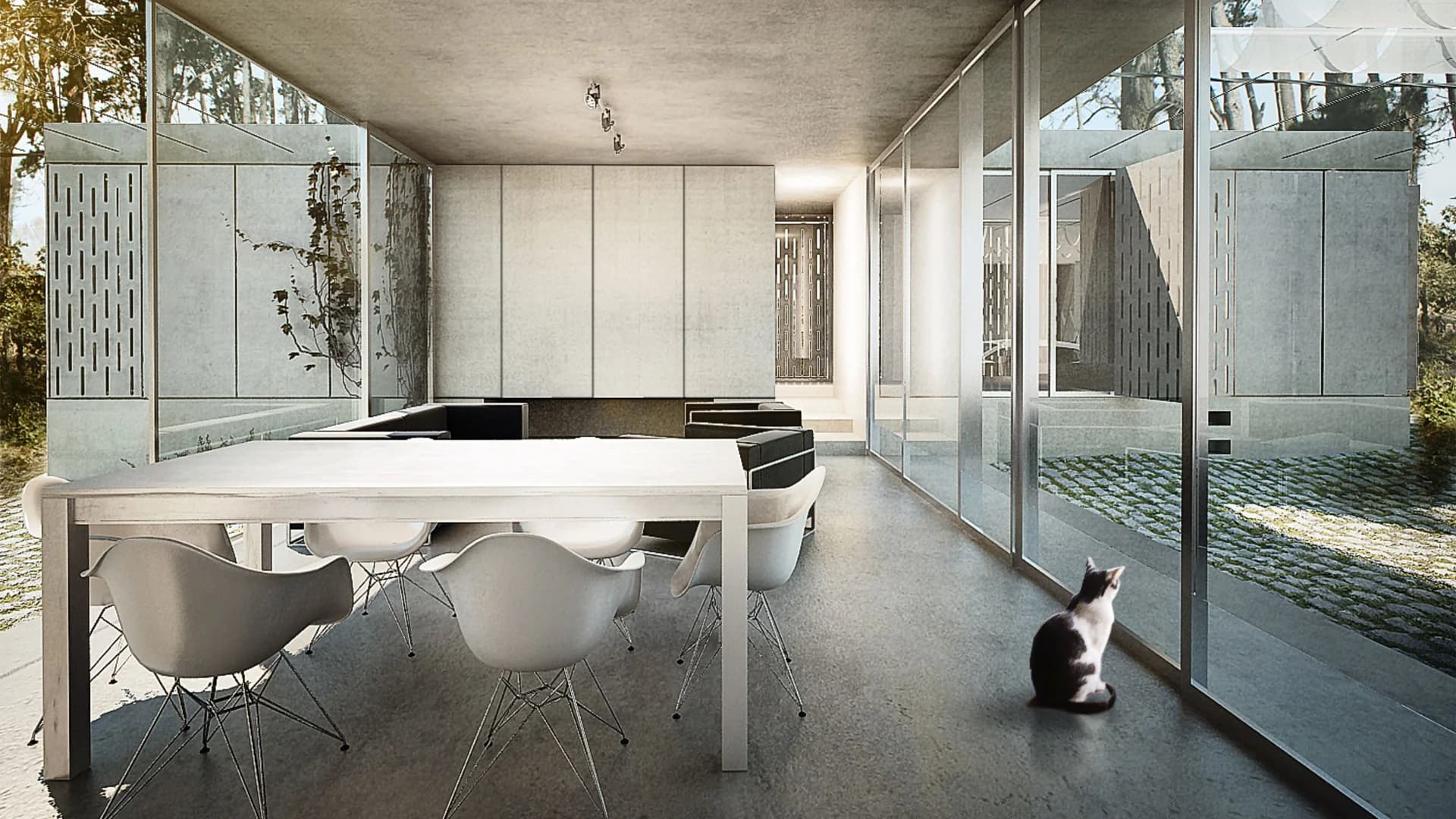 Render 2012 interior Casa Rifa